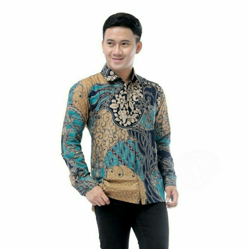 Kemeja Batik Panjang Pria / Batik Lengan Panjang Pria /Batik Asli Lengan Panjang / Batik Premium / B