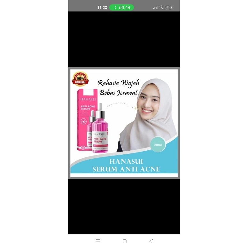 serum hanasui pink anti acne
