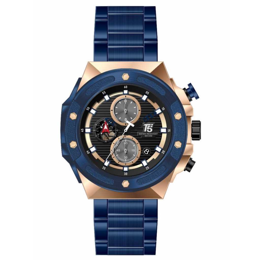 [COD] Jam Tangan T5 Original Rantai Stainless Water Resistant T5 H G 4067