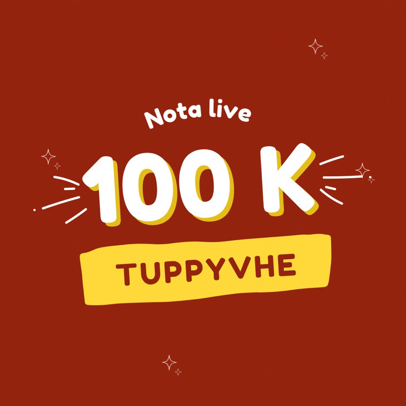 Tupperware tuppy co 100k