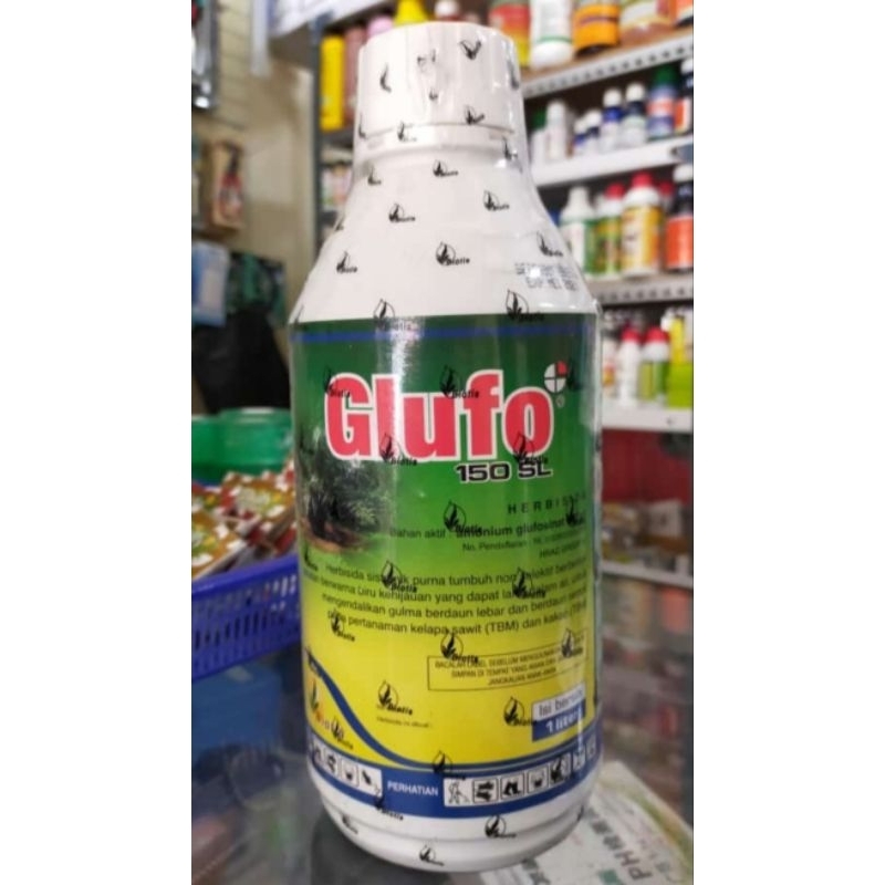 HERBISIDA GLUFO 150 SL PEMBASMI RUMPUT LULANGAN 1 LITER