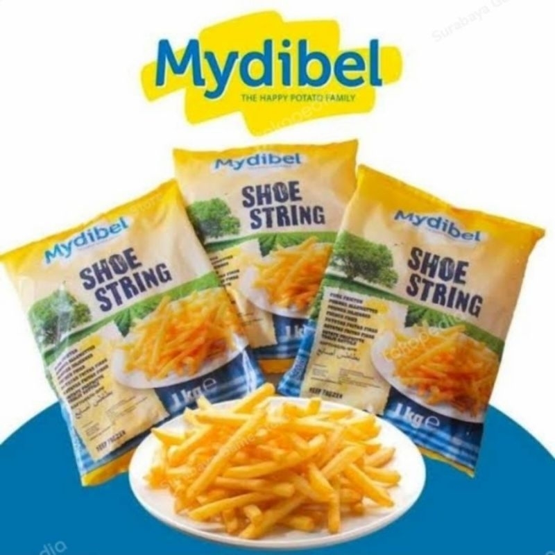 

KENTANG SHOESTRING MYDIBEL 1 kg