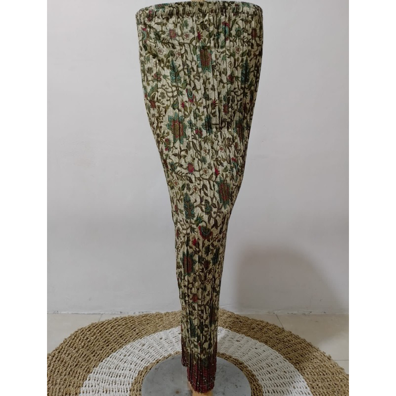 ROK PLISKET BATIK TANJUNG HIJAU / ROK KEBAYA MODERN / ROK PRISKET KEBAYA