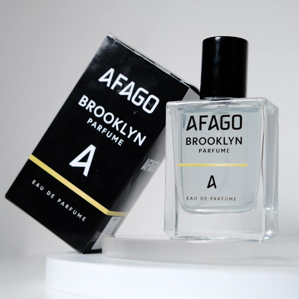 4pcs Brooklyn Parfum - Afago - Parfum Unisex - Tahan 8 jam - Halal & BPOM