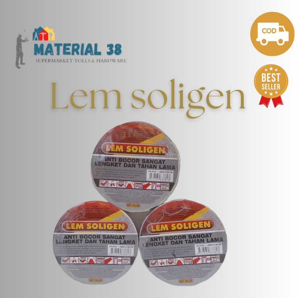 Lem Seng/Lem Toren/Lem soligen Anti bocor 3 meter