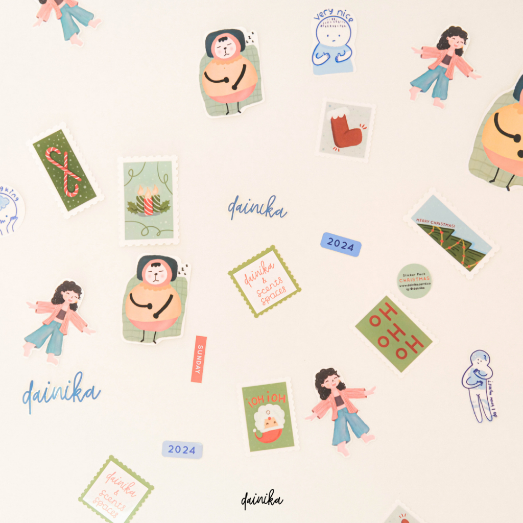 

DAINIKA STATIONERY Sticker Pack Satuan / Stiker Die Cut