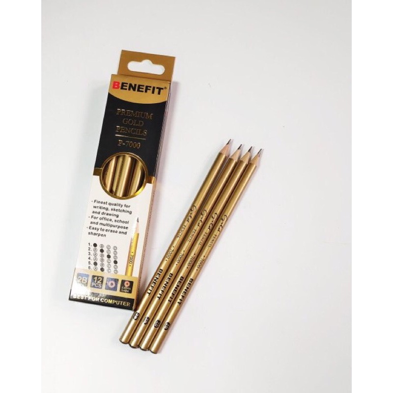 

PENSIL 2B RAUT BENEFIT GOLD (PER 12 PCS)