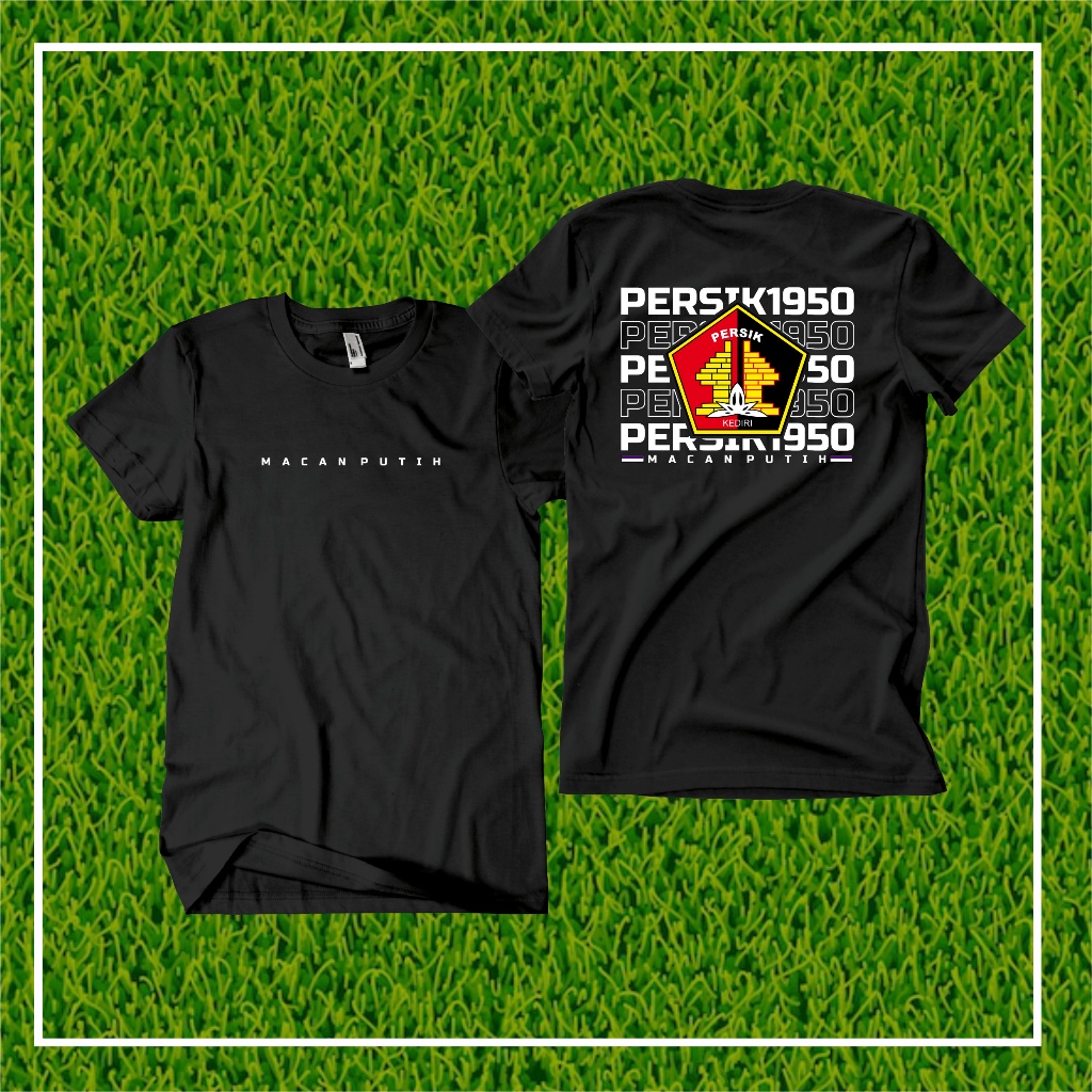 Kaos Baju Suporter PERSIK 1950 Kediri Macan Putih