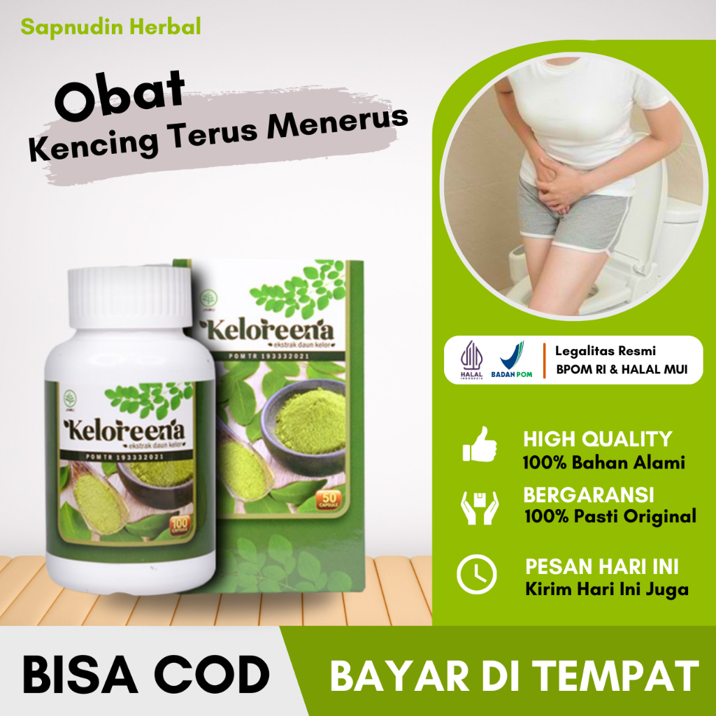 Obat Kencing Terus Menerus, Obat Kencing Tidak Tuntas, Obat Herbal Kencing Terus Pria / Wanita, Obat