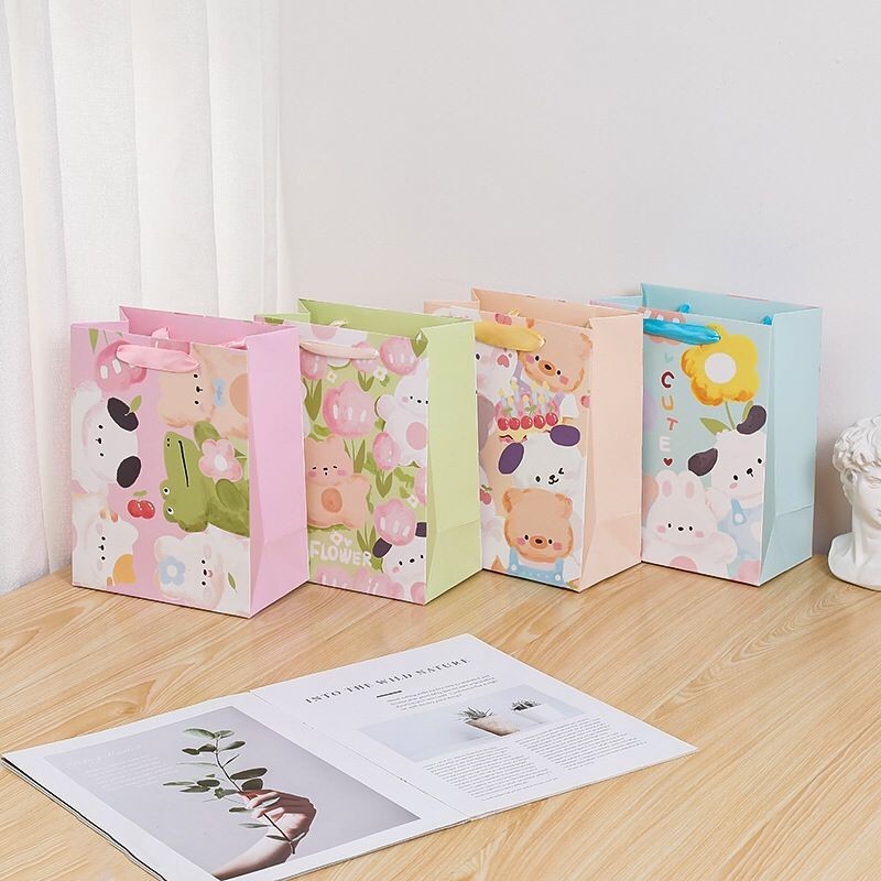 

DY PACK PAPER BAG LUCU SIZE BESAR TAS KANTONG HADIAH AESTHETIC PB-42