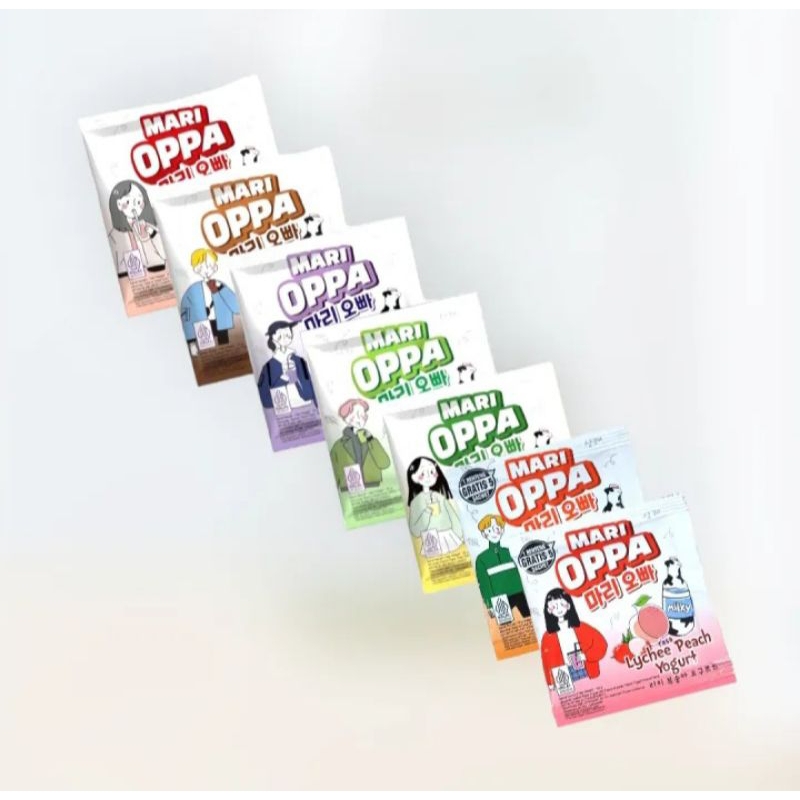 

Mari oppa minuman susu korea renceng 10pcs/15pcs