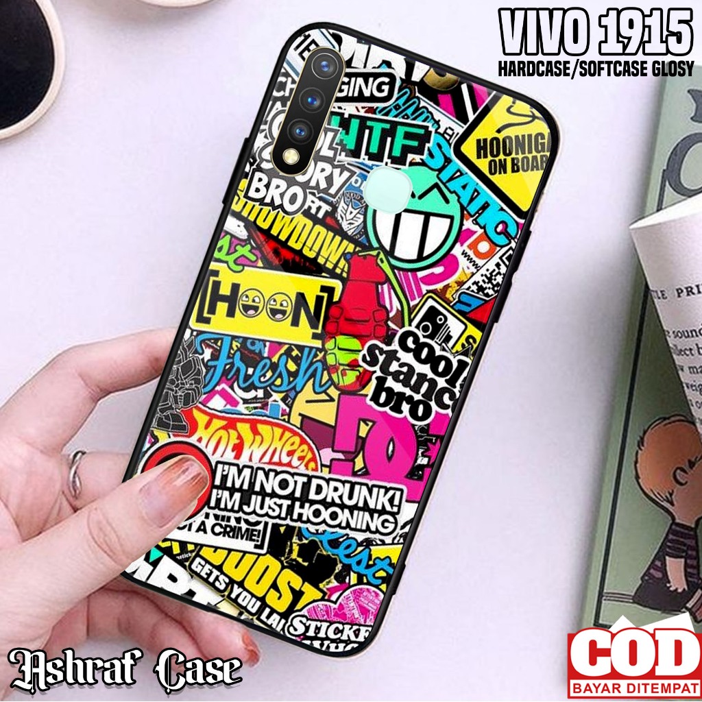 Case VIVO 1915 - Cassing VIVO 1915 (  GRAFF ) Casing Hp VIVO 1915 - Silikon Hp Vivo 1915 - Softcase 