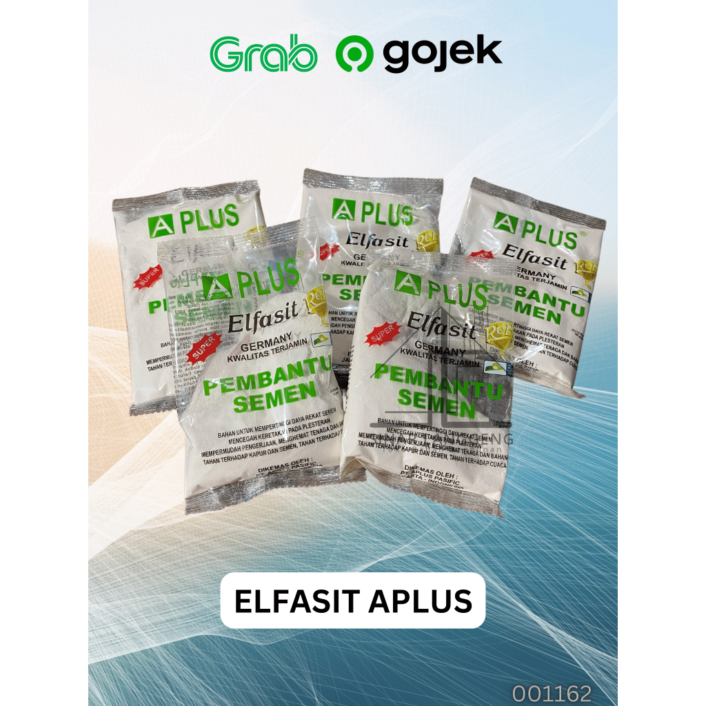 Elfasit Aplus Alkasit Alkacit 50gr semen adiktif / semen instan / obat pembantu semen/