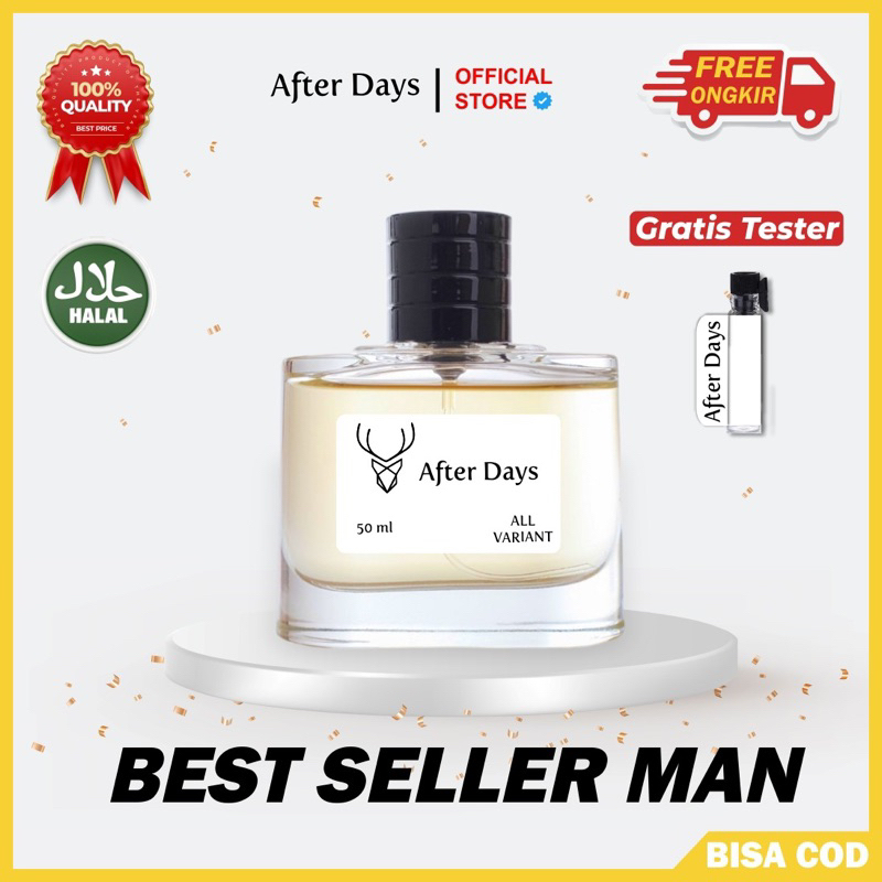 AfterDays - Parfum Pria Tahan Lama Aroma Fresh Maskulin  SERIES | Parfume Farfum Perfume Minyak Wang