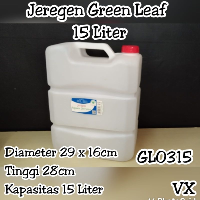 Jeregen 15 Liter Jeregen Green Leaf 15 Liter