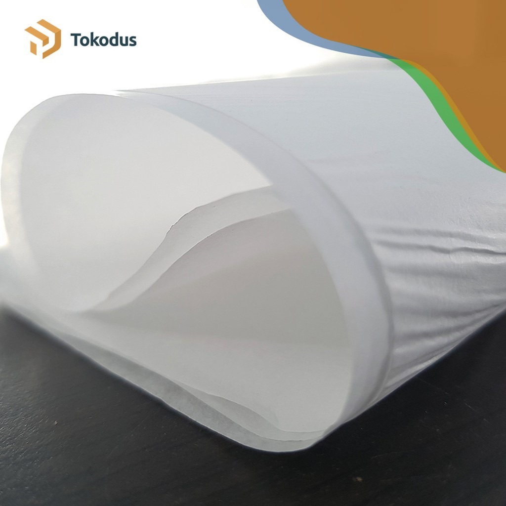 Kertas Duslak / Paperwrap / Doorslag Polos Putih 30 GSM - Tokodus Pagarsih