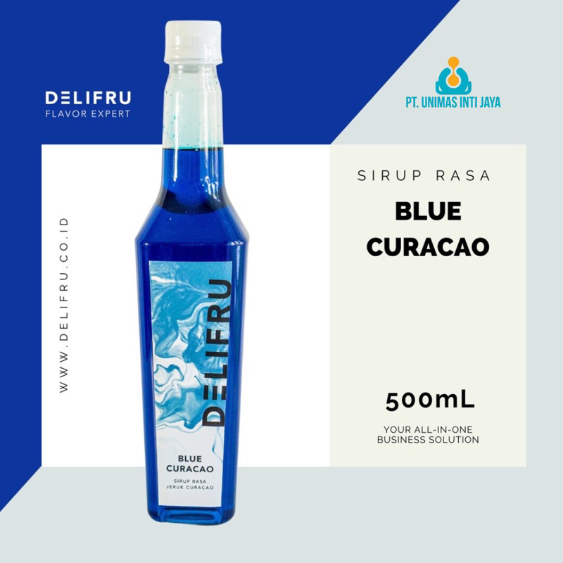 

Syrup BLUE CURACAO Delifru 500mL