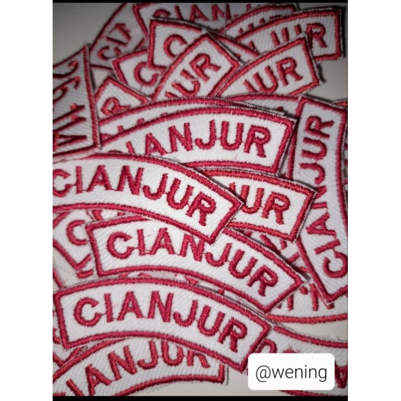 Bet Badge Kwarda/Kwarcab Pramuka Custom