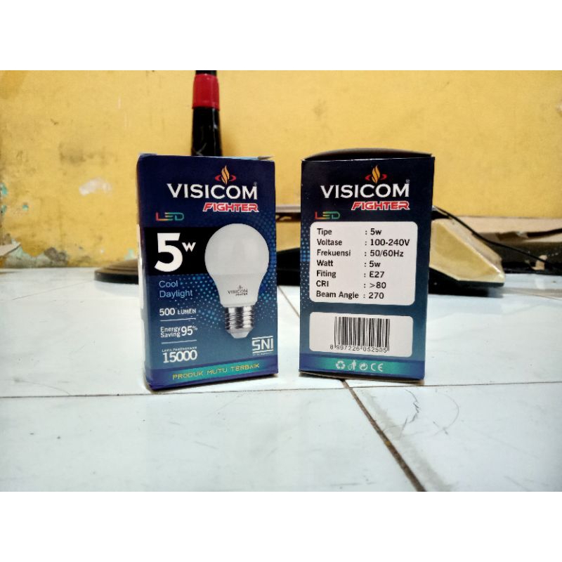 LAMPU RUMAHAN LED VISICOM 5WATT