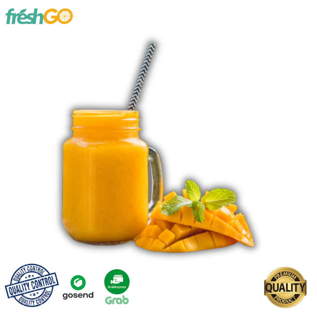 

Fresh Juice Mango Gedong Gincu 250ml - 500ml Fresh Go