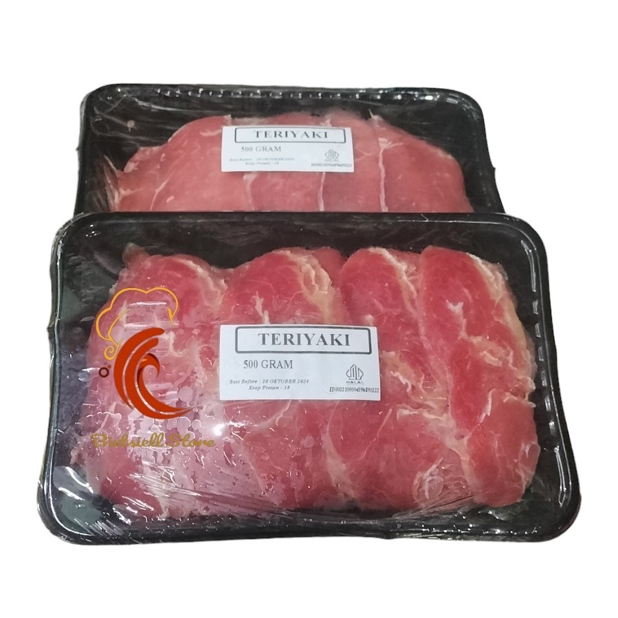 

daging slice teriyaki yakiniku 500 gr