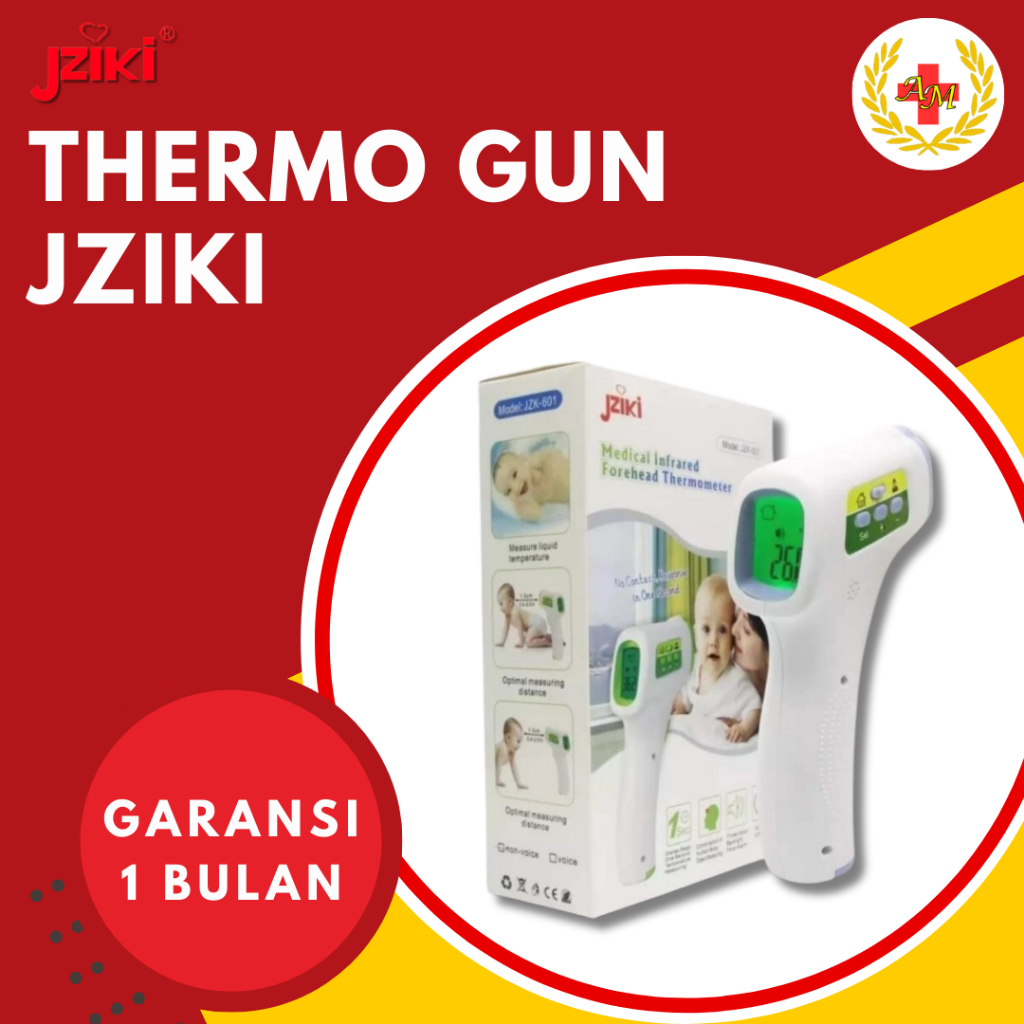 Thermometer Infrared Thermo Gun Jziki Thermogun Jziki