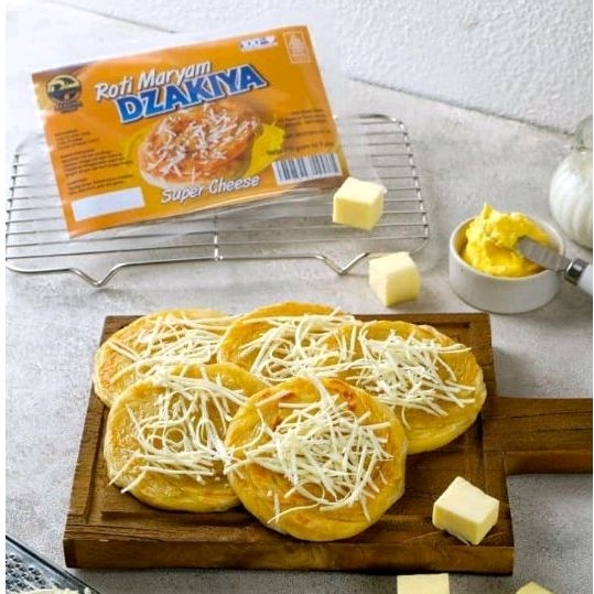 

Roti Maryam Dzakiya Keju Premium Frozen isi 5pcs