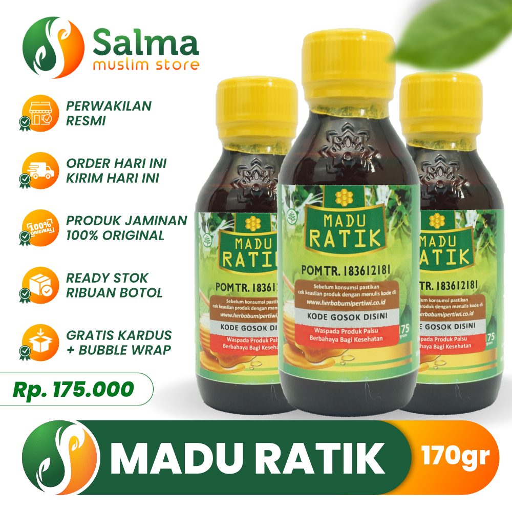 Madu Ratik Asli Original Obat Herbal Asam Urat Reumatik Pegal Linu Sakit Pinggang Paling Ampuh