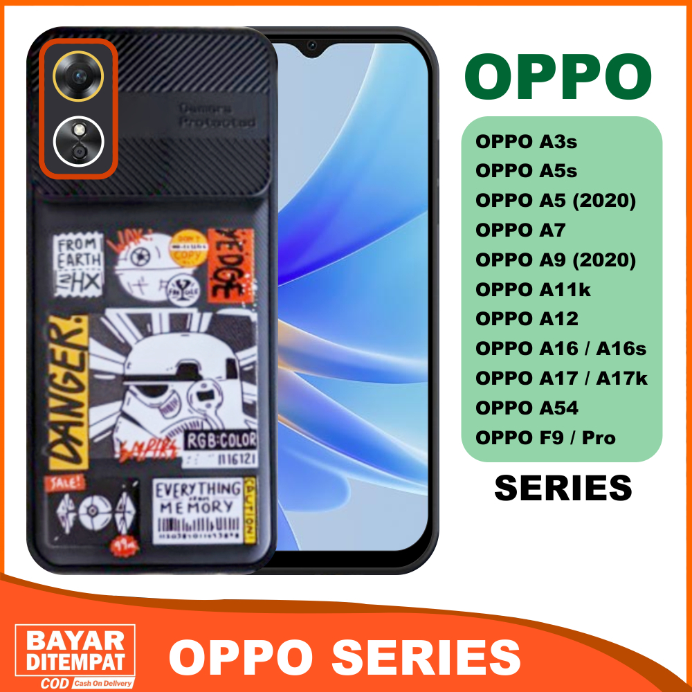 Case Oppo A1K C1 A3S A5S A5 2020 A7 A9 2020 A11K A12 A16 A16S A17 A54 4G F9 Casing Star Wars Stormtr