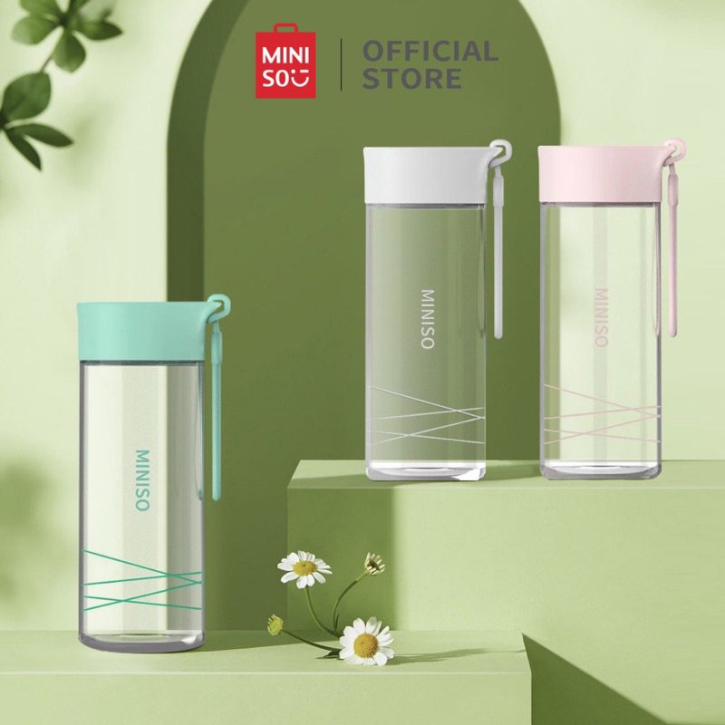 Glass Bottle Miniso 300ml / Tumbler miniso / botol minum miniso