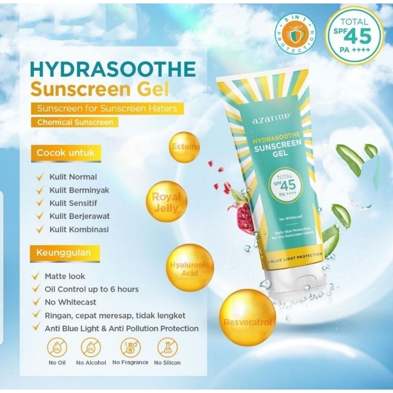 [ AZARINE ] Sunscreen SPF 45 PA++++