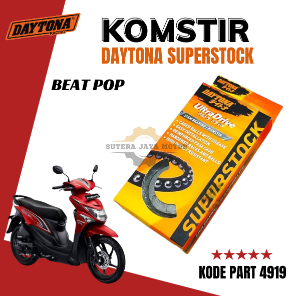 KOMSTIR DAYTONA RACING BEAT POP ORIGINAL SUPERSTOCK 4919