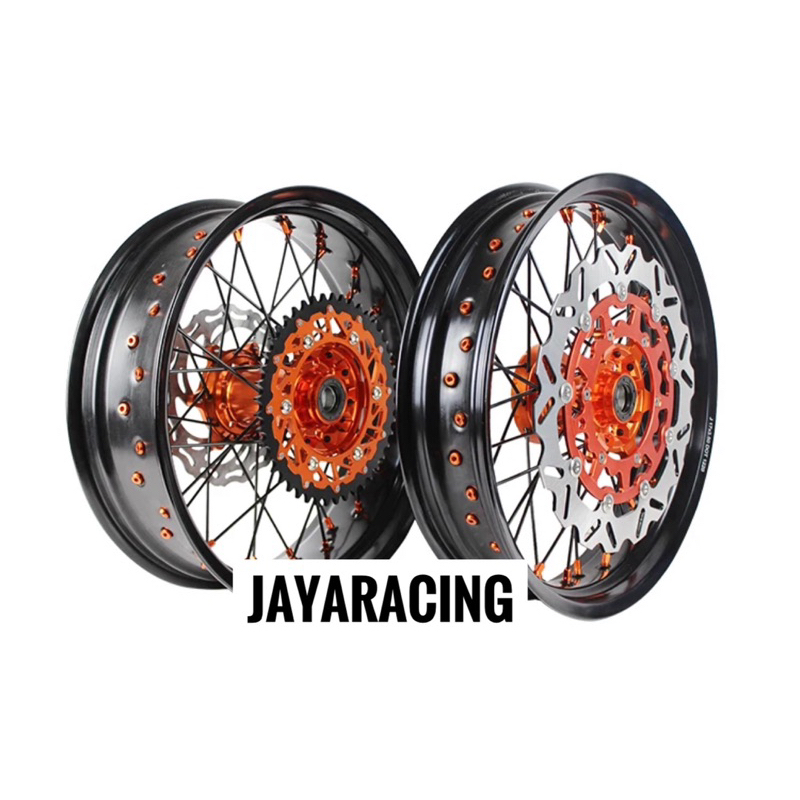 Velg velak Scarlet tromol Scarlet cnc Paketan velg Sultan KLX 150 Dtracker 150 CRF Wr 155 Supermoto