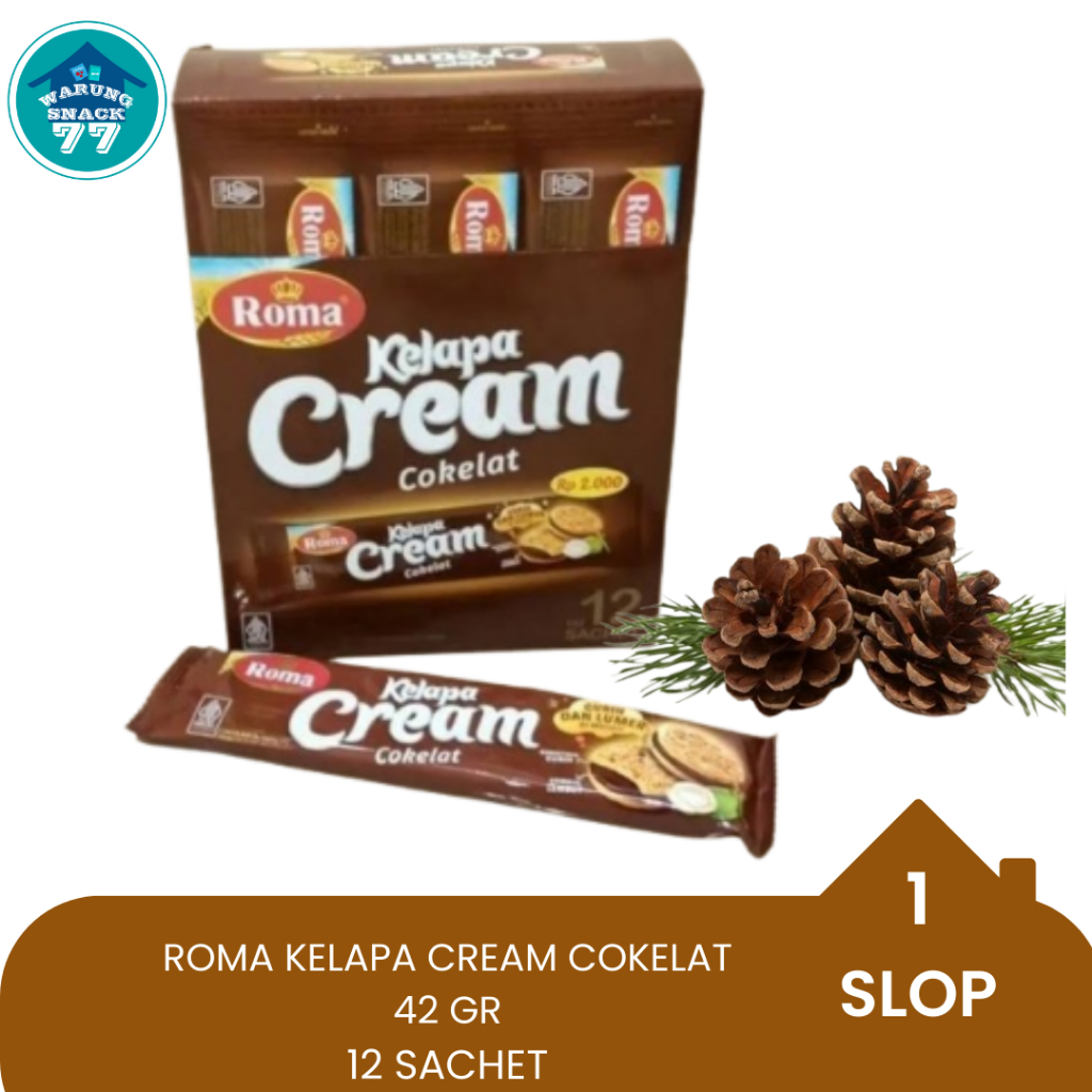 

ROMA KELAPA CREAM COKELAT 42 GR BOX