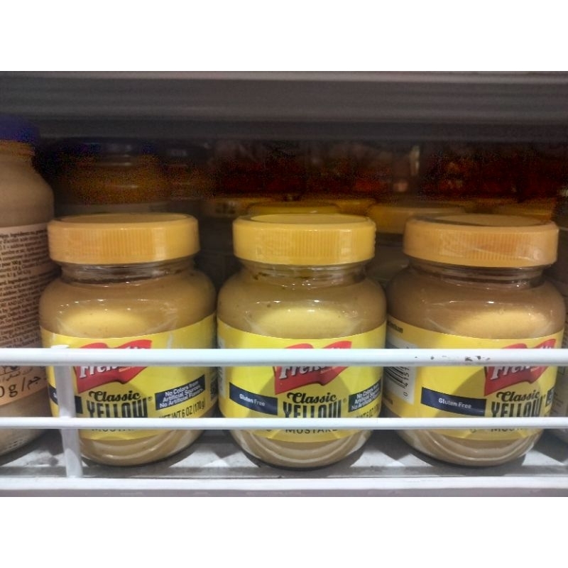 

French yellow mustard