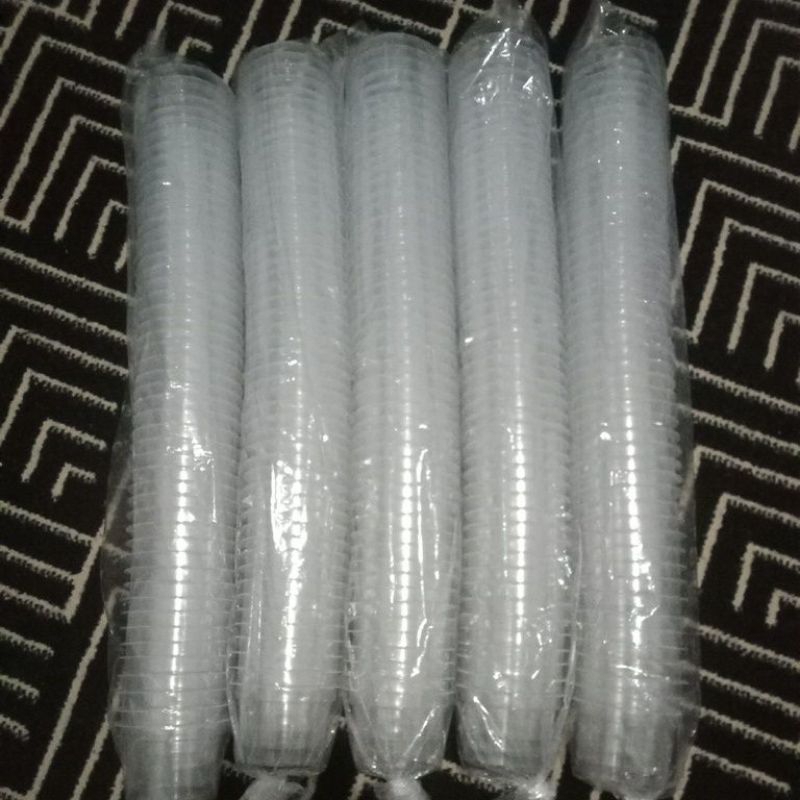 Cup Pudding 130 ml polos / Gelas Cup Agar agar praktis