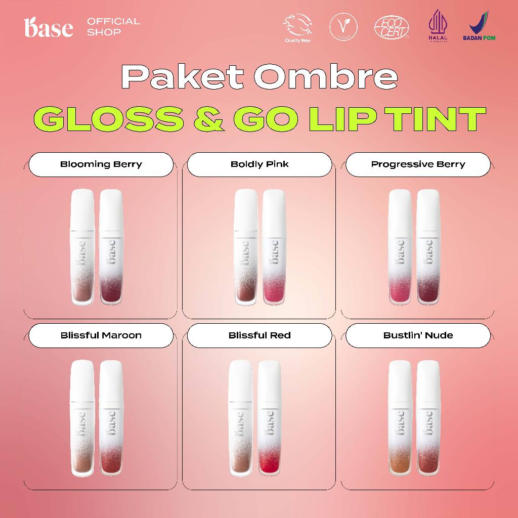 Paket Ombre Gloss &amp; Go Lip Tint