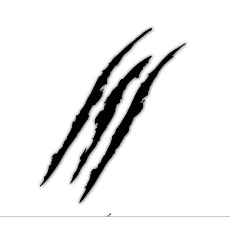 

Stiker cakar Monster, Bisa custom