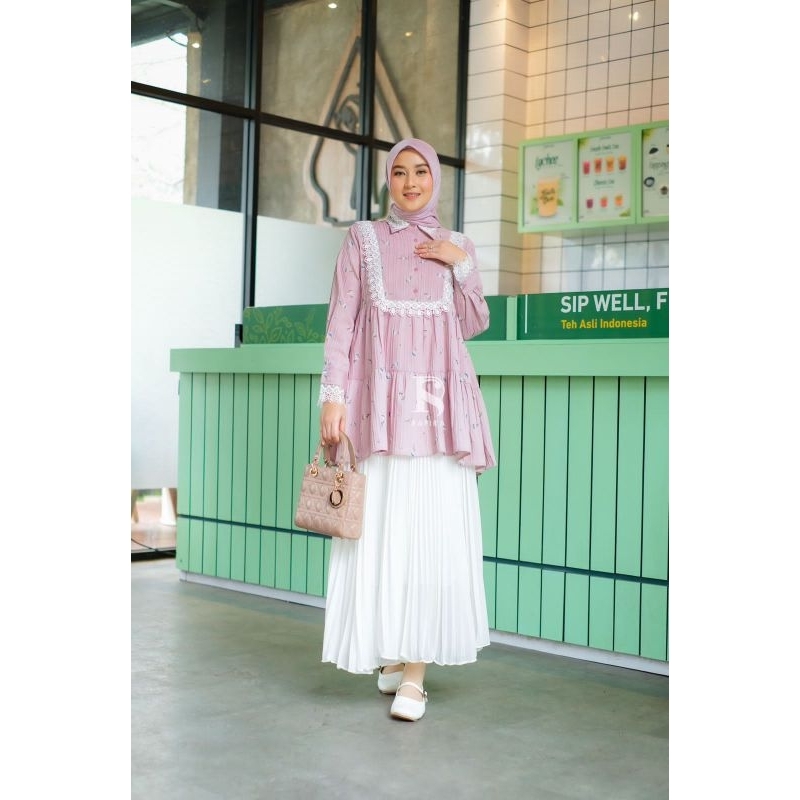MILKA TUNIK BRAND RAFIKA ORI/ TUNIK ORI RAFIKASTORE
