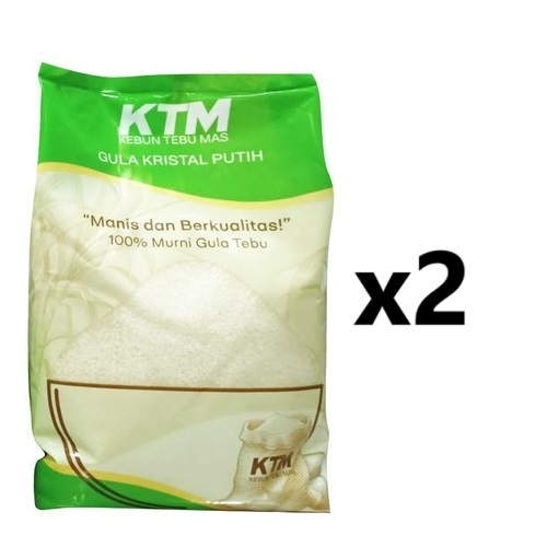 

Gula Pasir Premium KTM 2 KG (1kg x 2)