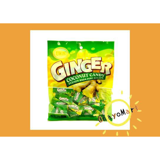 

✔✔SALE✔✔ Permen Kimono Ginger coconut / Permen Jahe kelapa 160g