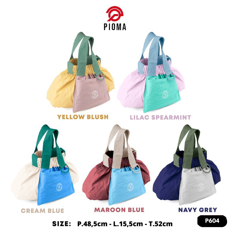 tas hand bag dumpling Pioma ukuran : XL , P604