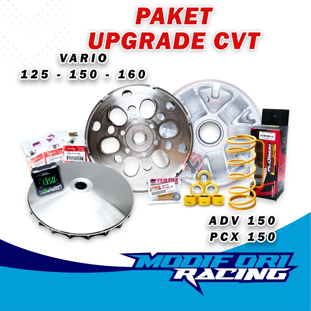 Full Upgrade CVT PCX ADV 150 Pulley Racing PCX Kampas ganda PCX roller racing ADV PCX Honda Full Upg