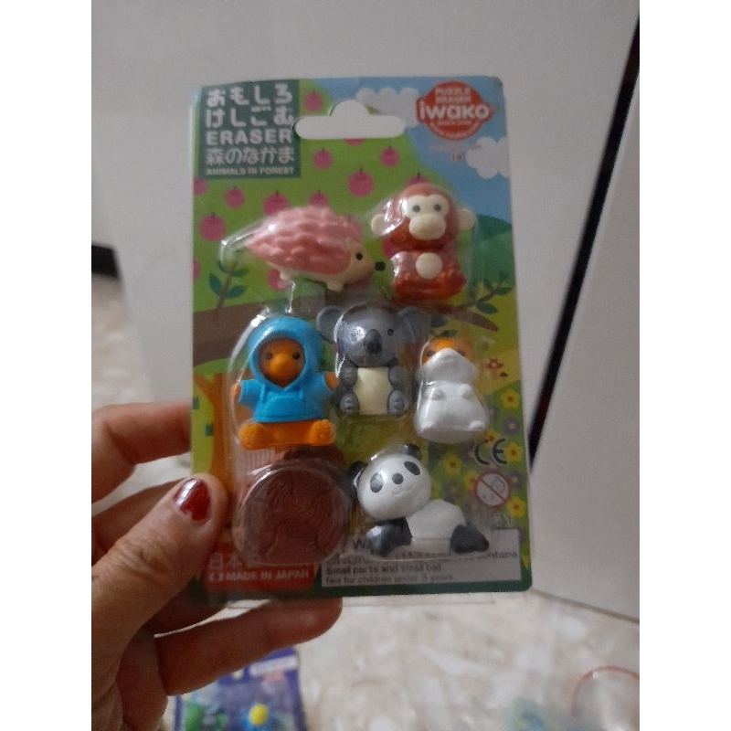 

Iwako penghapus Jepang set