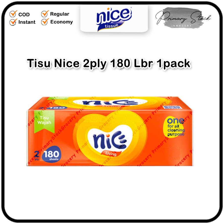Tisu Nice 180 Sheet Murah 2ply 10 Pack Termurah Grosir Nice 180 Sheets