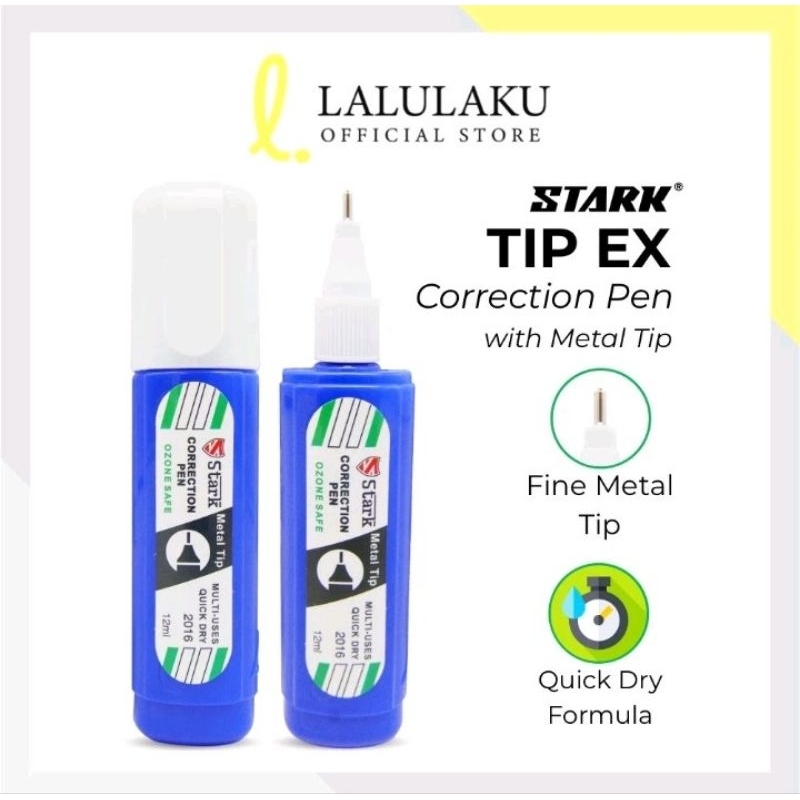 

TIP EX STRAK BOTOL BIRU correction tipex