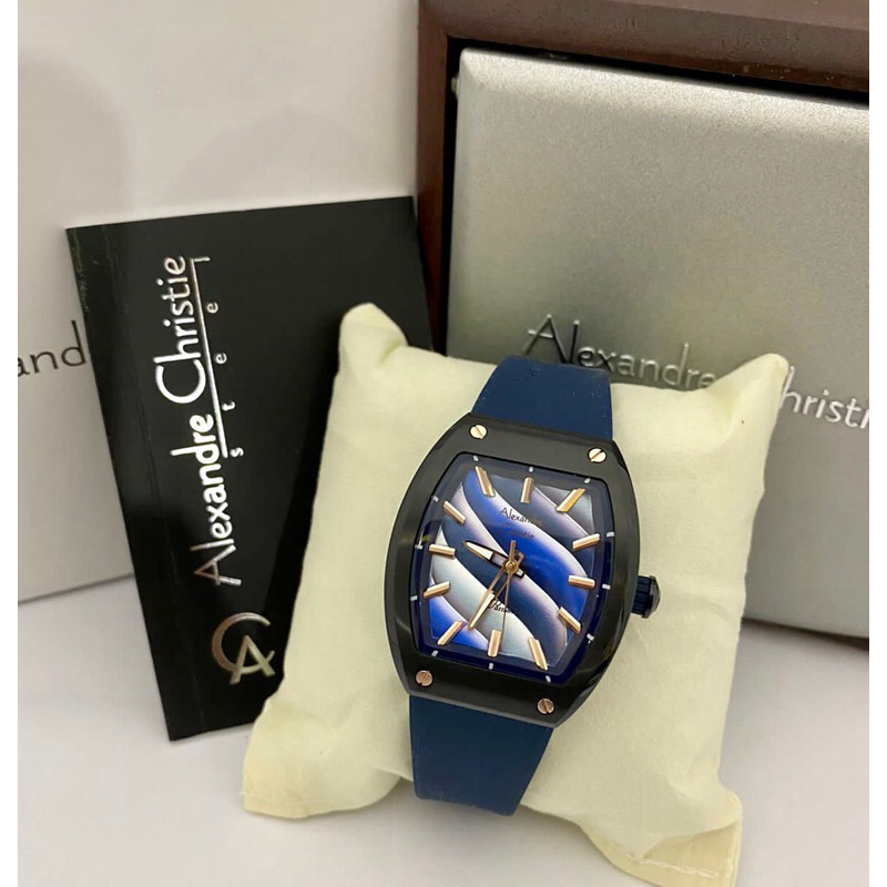 Jam tangan Alexandre Christie AC5001 navy