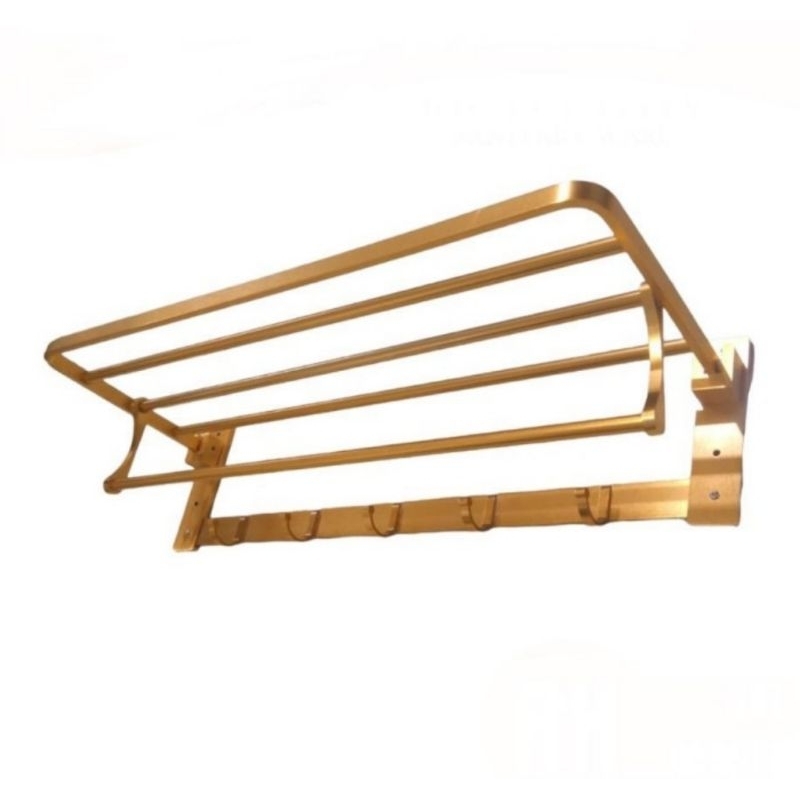 rak handuk gold lipat