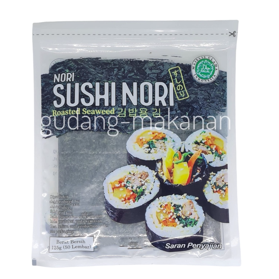

✨11.11✨ Sushi Nori Halal isi 50 lembar