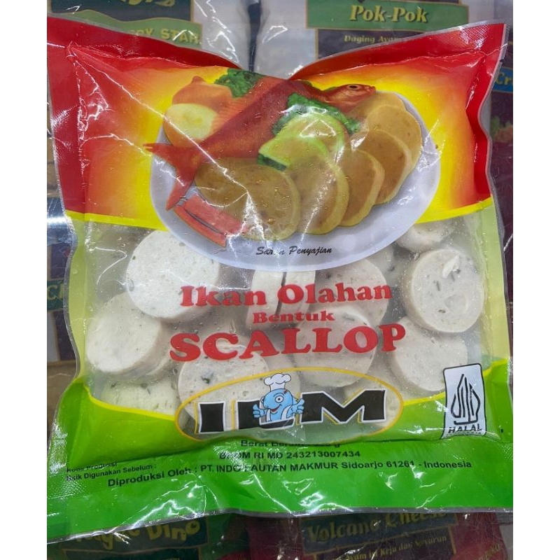 

ILM Scallop Ikan Olahan Termurah